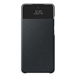 Étui d'Origine Samsung Galaxy A72 Smart S View Wallet Cover Noir