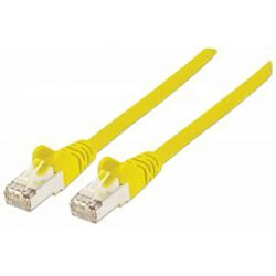 Disney Intellinet 350464 câble de réseau 0,5 m Cat6a S/FTP (S-STP) Jaune (NETWORK CABLE CAT6A COPPR 0.5M- - YELLOW S/FTP CBL/SHIELD TP/SHIEL)