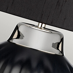 Avis Lampe de table 1 lumière noire, nickel poli