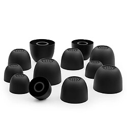 Acheter Okuli 12 x Écouteurs en Silicone Embouts d'oreilles pour Samsung Galaxy Buds FE Casque Écouteurs en Noir