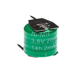 vhbw Batterie remplacement pour 3/V15H pour modèlisme RC (20mAh, 3,6V, NiMH), avec connexion à 3 broches