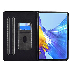 Etui en PU magnétique avec support et porte-carte pour votre Huawei MatePad 10.4 (2020)/(2022)/Honor V6 - gris