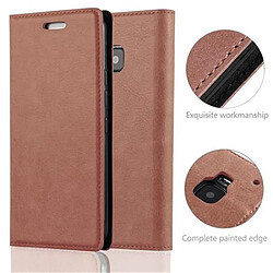 Avis Cadorabo Coque HTC ONE M9 Etui en Brun