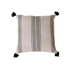 Coussin Linéa Écru 40 x 40 cm - Enjoy Home