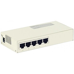 Abi Diffusion Switch Métal Réseau Ethernet - 5 ports 10/100 