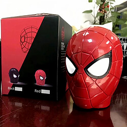 Universal Marvel Spiderman V4.2 Subgwoofer de haut-parleur Bluetooth sans fil avec support radio FM Carte TF Portable HIFI 360 Haut-parleur stéréo | Haut-parleurs portables (rouge) pas cher