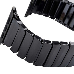 Acheter Wewoo Bracelets de montre en céramique noir pour Apple Watch Series 3 & 2 & 1 38mm bande de en délicate