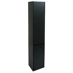 Acheter Mendler Armoire suspendue HWC-L86, Armoire de salle de bain Highboard Hochschrank, MVG mélamine 2 portes 3 compartiments 160x33cm ~ noir