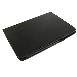 Wewoo Housse Étui noir pour Samsung Galaxy Tab 3 10.1 / GT-P5200 Litchi Texture en cuir avec support