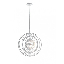 Fan Europe Suspension Club 1 ampoule Métal blanc