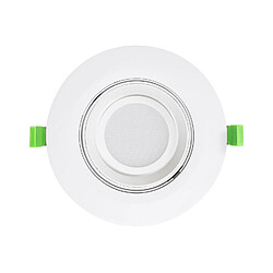 Acheter Ledkia Downlight LED 48W Rond Orientable CCT 120 lm/W LIFUD Coupe Ø 175 mm Sélectionnable (chaud-neutre-froid) No Flicker