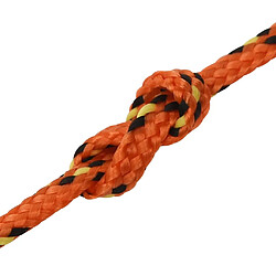 Acheter vidaXL Corde de bateau Orange 2 mm 250 m Polypropylène