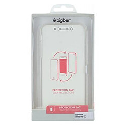 Avis BIGBEN Coque intégrale 360° transparente pour iPhone X/XS