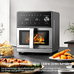 Avis Iceagle Air Fryer XXL 101DUW Friteuse Sans Huile 8L, 2100W