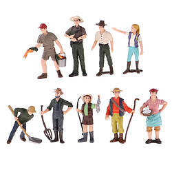 figurines de personnages de ferme jouet de ferme