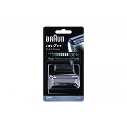 Combi grille cruzer serie 2000 braun 20s pour rasoir electrique braun