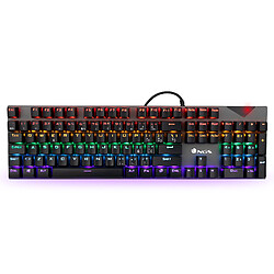 NGS GKX-500 ITALIAN: CLAVIER GAMING MECANIQUE AVEC LED, PROGRAMMABLE, METAL, TOUCHES ANTIGHOST. FLAIRE. PS4/PS5/XBOX One/ XBOX X/S. DISPOSITION: ITALIEN - QWERTY