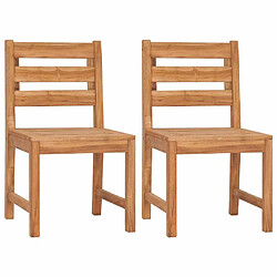 Acheter Salle à dîner de jardin 3 pcs,Table et chaise à manger Bois de teck massif -MN93939