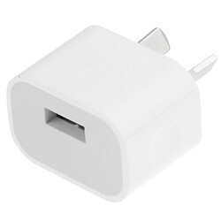 Wewoo Pour iPad, iPhone, Galaxy, Huawei, blanc Xiaomi, LG, HTC et autres smartphone, appareils rechargeables AU Plug USB Chargeur Adaptateur,