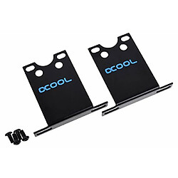 Alphacool Lot de 2 Supports de Pompe Eisdecke/Eisbecher Series (Noir)