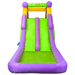 Avis Happy Hop Toboggan à eau gonflable avec pataugeoire 600x215x255 cm PVC