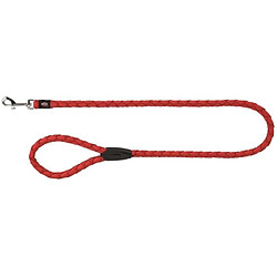 TRIXIE Cavo laisse S-M : 1 m - o 12 mm - Rouge - Pour chien