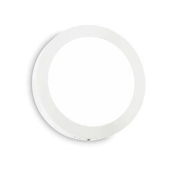 Ideal Lux Semi-encastré rond LED intégré 40 cm blanc 4300 Lm 4000 K