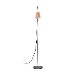 Acheter Faro Barcelona Lampadaire Task Noir Mat, Rose