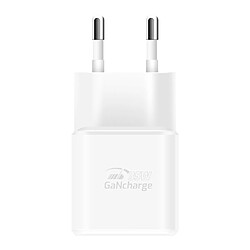 Swissten Chargeur Secteur USB C Power Delivery 35W USB Quick Charge 4.0 27W Blanc