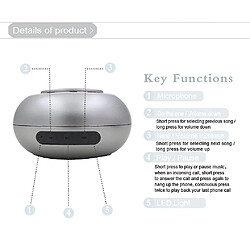 Universal Haut-parleur Bluetooth sans fil Sucker haut-haut-haut-parleur