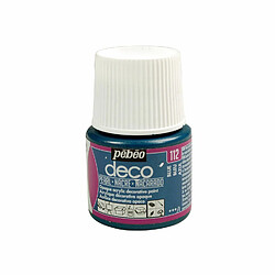 Pebeo Peinture acrylique opaque nacrée - Bleu - 45 ml