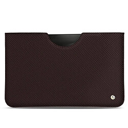 Pochette cuir Samsung Galaxy Tab S6 - Pochette - Marron envoûtant ( Pantone #4e3629 ) - NOREVE