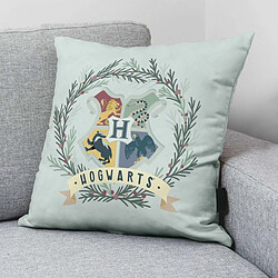 Housse de coussin Harry Potter Hogwarts Christmas Gris clair 50 x 50 cm