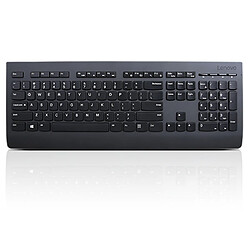 Lenovo 4X30H56873 clavier RF sans fil QWERTY Anglais britannique Noir