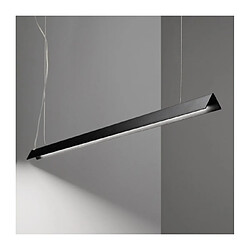 Ideal Lux Suspension LED intégré V-Line 1 ampoule Métal Noir