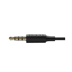 Universal Casque à commande filaire pliable de 3,5 mm Hifi Stéréo Stéréo Anti bruit Microphone HD pour casque pas cher