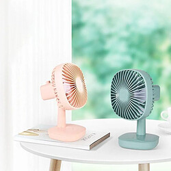 Acheter (Blanc) Ventilateur de Table Mini Ventilateur de Charge USB Portable À Faible Bruit Ventilateur Léger de Vent Naturel de Vie Durable