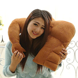 Acheter Universal 60 cm Muscle Oreiller en peluche Muscle Boyfriend Toy Oreiller en peluche Girl Girl (marron)