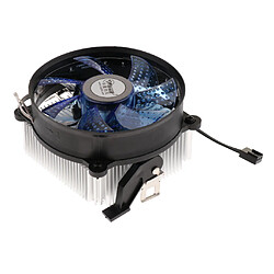 en aluminium 2000 tr / min ordinateur cpu refroidisseur 9 cm radiateur ventilateur pour amd bleu