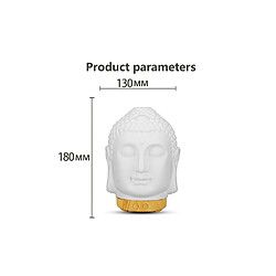 Universal Diffuseur d'huiles essentielles, humidificateur de tête de Bouddha, lumière de nuit, brouillard d'aromathérapie, brouillard de fabrication, diffuseur d'huiles résidentielles.