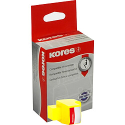 Kores Encre G1700Y remplace hp C8773EE/hp no.363, jaune ()