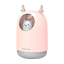 Aromathérapie d'huile essentielle d'arome d'humidificateur d'air d'USB mignon avec le rose clair