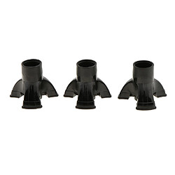 3 pcs béquilles embout en caoutchouc embout de marche pieds pieds trekking pôle fond 22mm