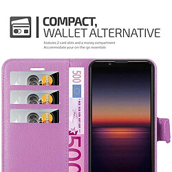 Acheter Cadorabo Coque Sony Xperia 1 II Etui en Violet