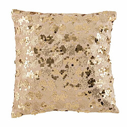 Paris Prix Coussin Déco Sequins 45x45cm - Champagne