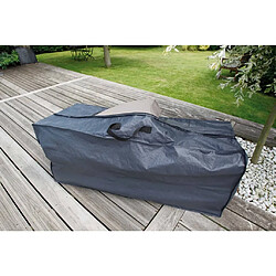 Nature Housse de protection pour coussins d'extérieur 128x57x37 cm