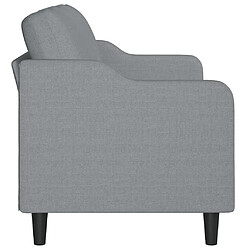 Acheter Maison Chic Canapé à 3 places,Canapé droit,Sofa de Salon,Banquette Gris clair 180 cm Tissu -GKD284639