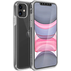 Avizar Coque iPhone 11 Protection Intégrale Arrière Intégral Avant Souple transparent