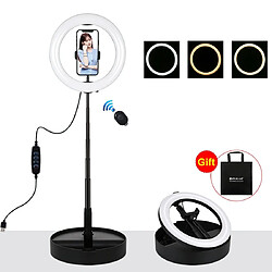 Yonis Ring Light LED 10.2 Pouces Selfie Vidéo