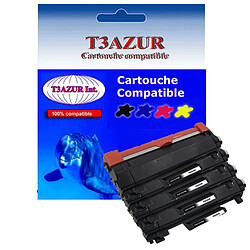 4 Toners Laser compatibles pour Brother MFC L2710DN, MFC L2710DW, TN2420 - 3 000 pages - T3AZUR